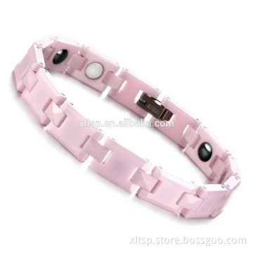 High quality magnetic germanium power ceramic bracelet for women